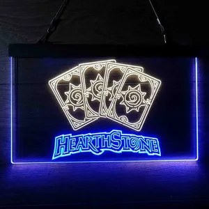 Hearthstone Cards Neon-Like LED Sign