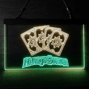 Hearthstone Cards Neon-Like LED Sign