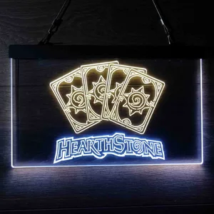Hearthstone Cards Neon-Like LED Sign