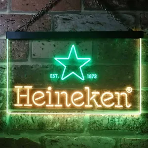 Heineken Logo 2 Neon-Like LED Sign
