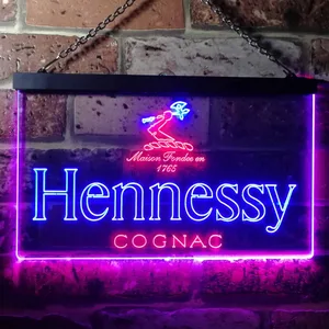 Hennessy Logo 1 Neon-Like LED Sign