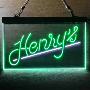 Henry's Neon-Like LED Sign