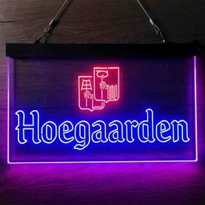 Hoegaarden Logo Neon-Like LED Sign