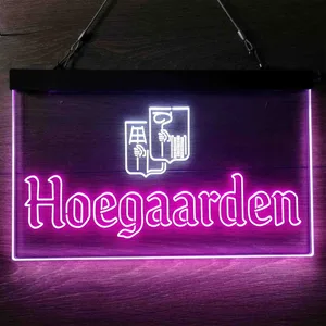 Hoegaarden Logo Neon-Like LED Sign