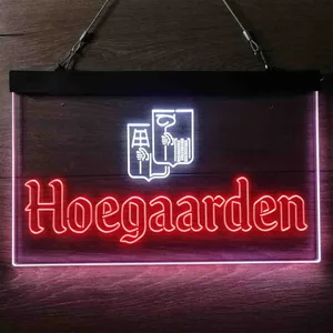 Hoegaarden Logo Neon-Like LED Sign