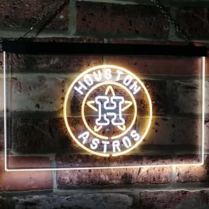 Houston Astros Logo 1 Neon-Like LED Sign - Legacy Edition