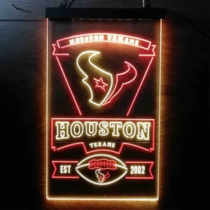 Houston Texans EST 2002 Neon-Like LED Sign