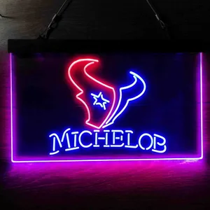 Houston Texans Michelob Neon-Like LED Sign
