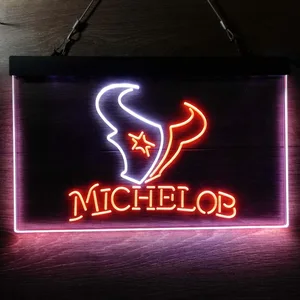 Houston Texans Michelob Neon-Like LED Sign
