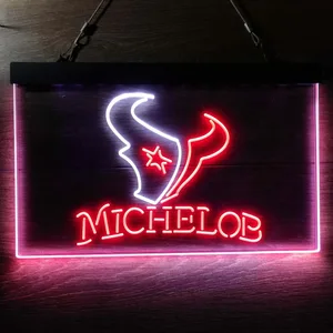 Houston Texans Michelob Neon-Like LED Sign