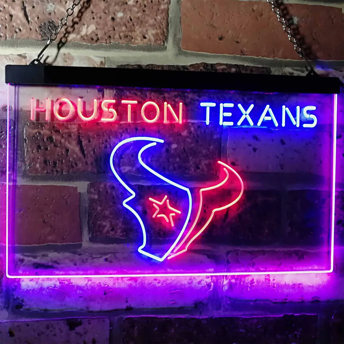 Houston Texans Neon-Like LED Sign