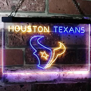 Houston Texans Neon-Like LED Sign