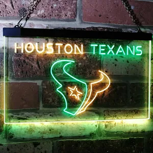 Houston Texans Neon-Like LED Sign