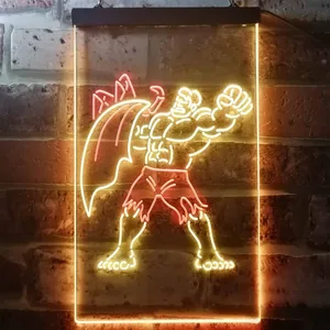 Hulk Pose Neon-Like LED Sign
