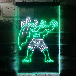 Hulk Pose Neon-Like LED Sign