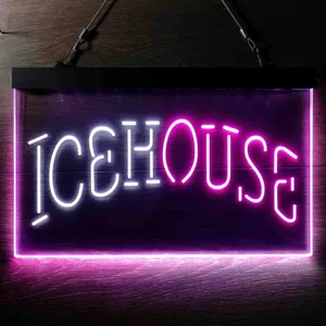 Ice House Logo Neon-Like LED Sign