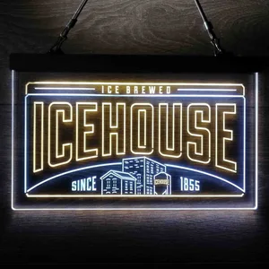Ice House Since 1855 Neon-Like LED Sign