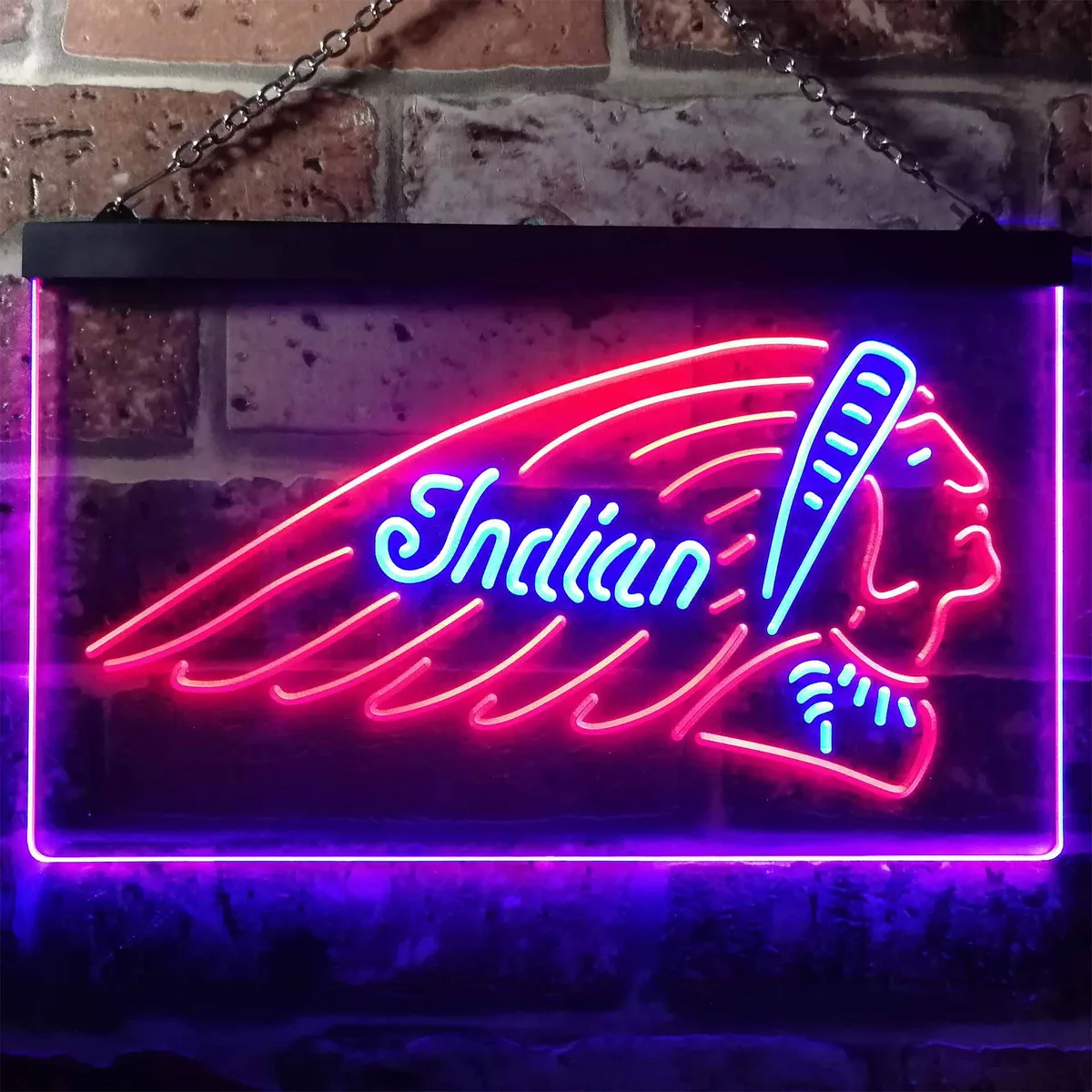 Indian Chief Neon-Like LED Sign