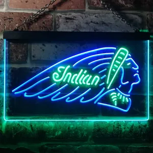 Indian Chief Neon-Like LED Sign