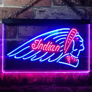 Indian Chief Neon-Like LED Sign