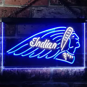 Indian Chief Neon-Like LED Sign