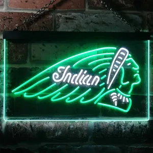 Indian Chief Neon-Like LED Sign