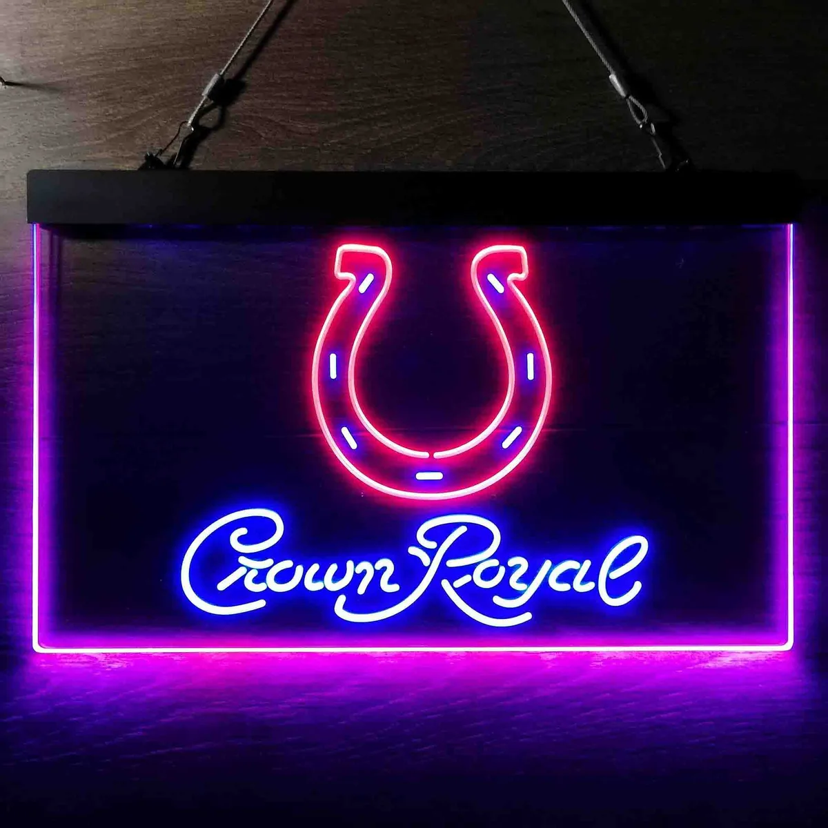 Indianapolis Colts Crown Royal Neon-Like LED Sign