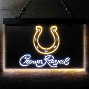 Indianapolis Colts Crown Royal Neon-Like LED Sign