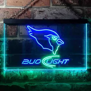 Iowa State Cyclones Bud Light Neon-Like LED Sign