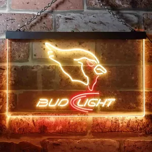 Iowa State Cyclones Bud Light Neon-Like LED Sign