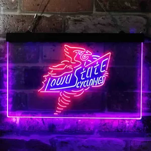 Iowa State Cyclones Logo Neon-Like LED Sign
