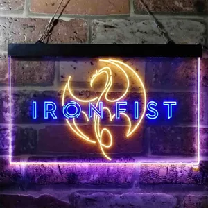 Iron Fist Dragon Neon-Like LED Sign
