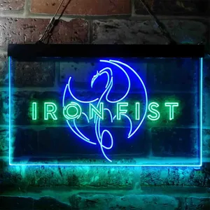 Iron Fist Dragon Neon-Like LED Sign