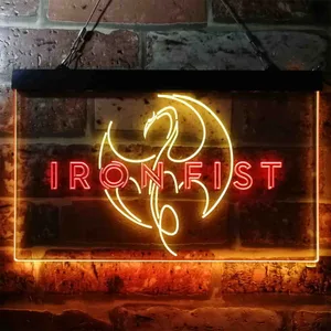 Iron Fist Dragon Neon-Like LED Sign