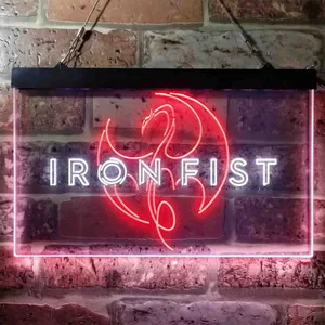 Iron Fist Dragon Neon-Like LED Sign