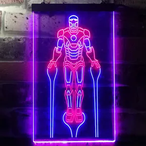 Iron Man Neon-Like LED Sign