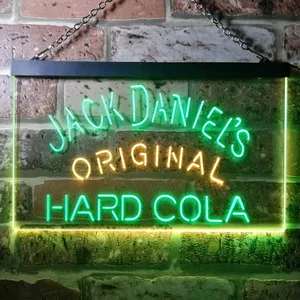 Jack Daniel's Hard Cola Neon-Like LED Sign
