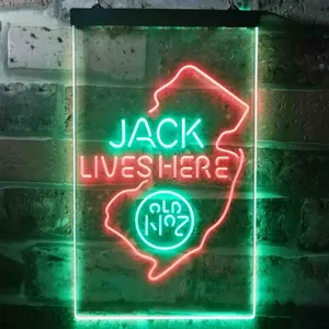 Jack Daniel's Jack Lives Here - New Jersey Neon-Like LED Sign