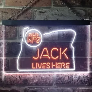 Jack Daniel's Jack Lives Here - Oregon Neon-Like LED Sign