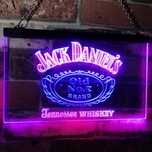 Jack Daniel's Old No. 7 Tennessee Neon-Like LED Sign
