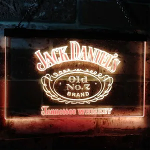 Jack Daniel's Old No. 7 Tennessee Neon-Like LED Sign