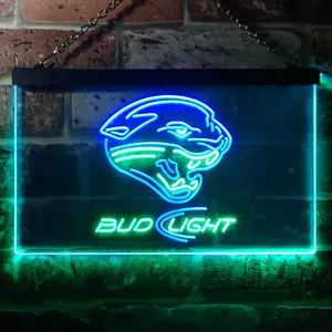Jacksonville Jaguars Bud Light Neon-Like LED Sign
