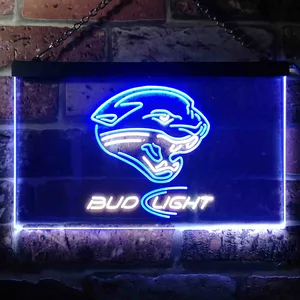 Jacksonville Jaguars Bud Light Neon-Like LED Sign
