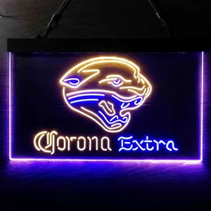 Jacksonville Jaguars Corona Extra Neon-Like LED Sign