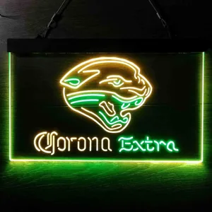 Jacksonville Jaguars Corona Extra Neon-Like LED Sign
