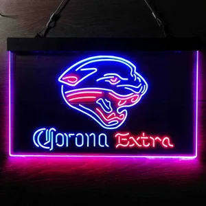 Jacksonville Jaguars Corona Extra Neon-Like LED Sign