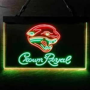Jacksonville Jaguars Crown Royal Neon-Like LED Sign