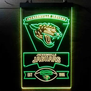 Jacksonville Jaguars EST 1955 Neon-Like LED Sign
