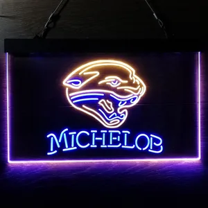 Jacksonville Jaguars Michelob Neon-Like LED Sign