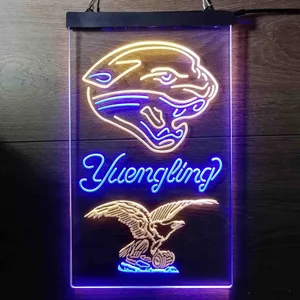 Jacksonville Jaguars Yuengling Neon-Like LED Sign